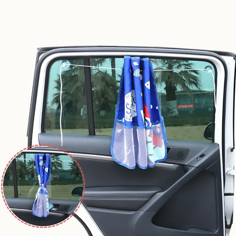 parasol dibujos animados para ventana delantera del coche bloquea calor los rayos UV y adapta a mayoría