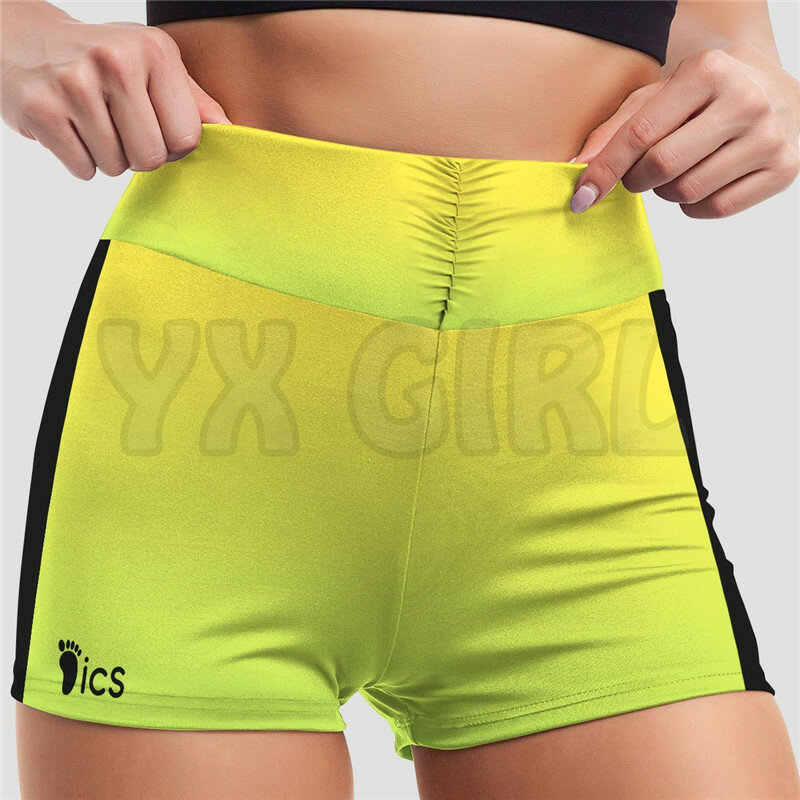 Haikyuu equipe itachiyama 3d impresso conjunto de roupas ativas combinação yoga fitness shorts macios feminino para menina curto conjuntos