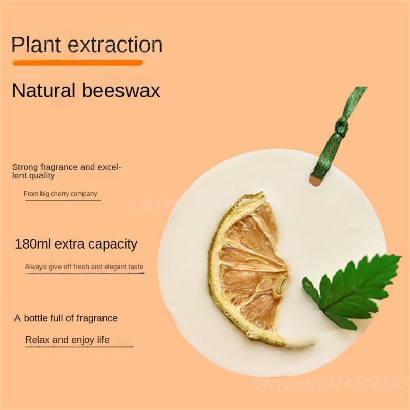 1~4PCS Incense Pendant Slice Natural Plant Extracts 180ml Aromatherapy Wax Tablet For Home Office Toilet Fresheners Lasting