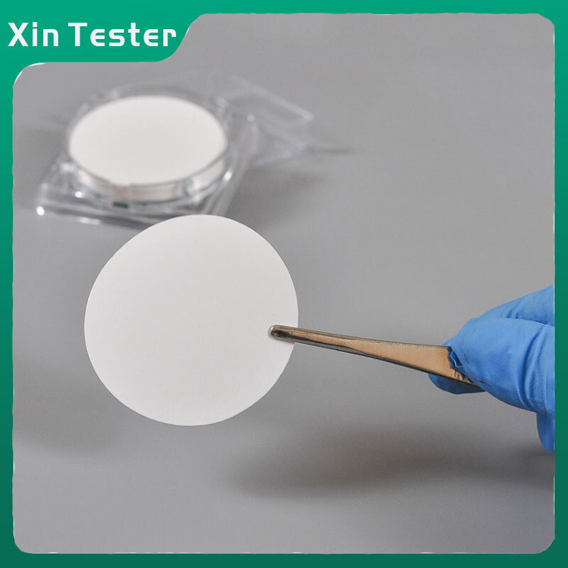 50 pz/lotto 150mm/200mm/300mm filtro a membrana micropori PES 0.22um/0.45um imbuto filtrante in carta a membrana
