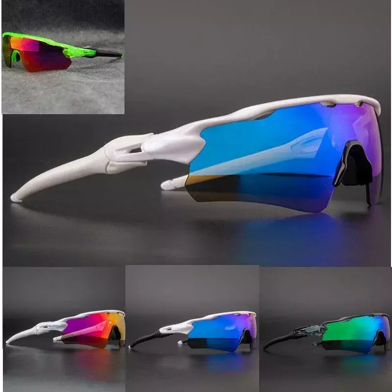 แว่นตาปั่นจักรยานสำหรับผู้ชายและผู้หญิงกีฬากลางแจ้งวิ่งปีนเขาเปลี่ยนสีแว่นกันแดดโพลาไรซ์เลนส์