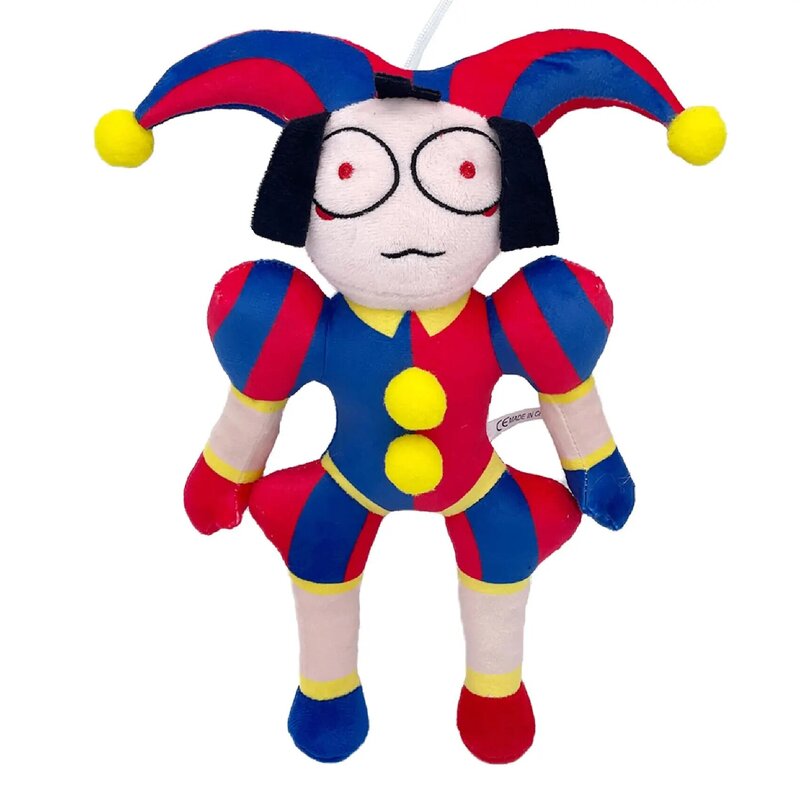 The Amazing Digital Plush Stuffed Toys para Crianças, Cartoon Plushie, Teatro Rabbit Doll, Pomni, Jax, Presentes de Natal, Crianças