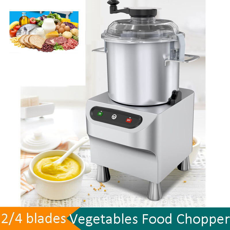 Tritacarne robot da cucina elettrico frutta verdura commintutor cibo domestico verdura Chopper affettatrice frullatore Shred Machine