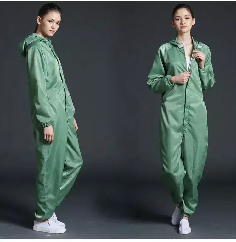 Clothing Dust-proof Overalls Protective Hood Coveralls Clothes Room Anti-static Clean Unisex Garments Paint Food Work