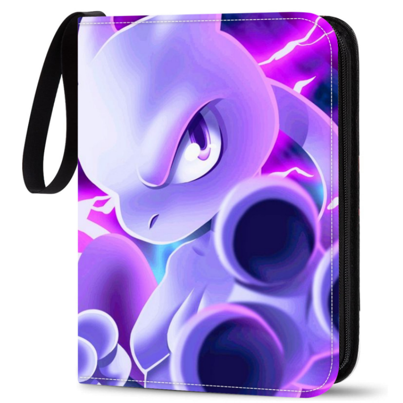 400szt Pokemon Photo Album Book Map Binder Family Letter Business Card Holder Game Card Collection Zipper Bag Kids Toy Gift