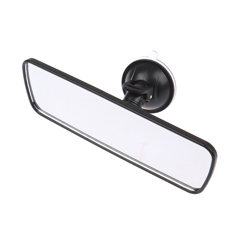 Rear View Mirror Glass Suction Cup Wide-angle Rearview Mirror Universal 360° Rotates Adjustable View Mirror Car Rear Mirror
