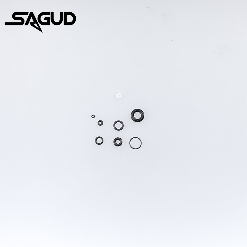 SAGUD-Airbrush Seal O-Rings Set, pistola, bico escova de ar, peças de backup, ferramenta de reparo, SD-130, SD-131 Series, 5pcs