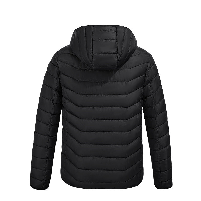 Fully Sized Durable Outdoor Muti-heating Zones Jacket Intelligent USB Switch Adjustable Temperature Power Heated Cotton Coat