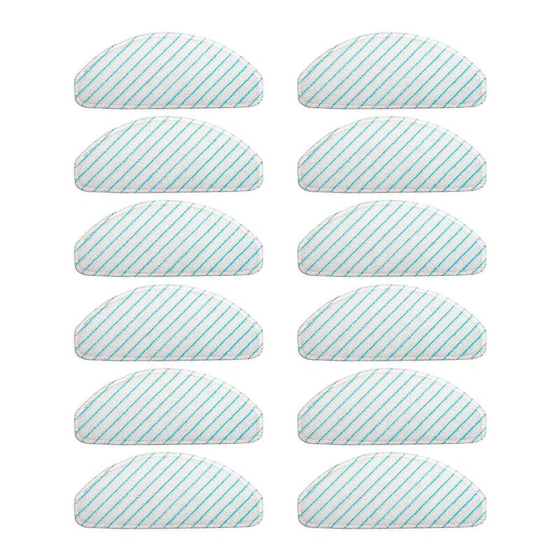 12pack Mopping Pads For Ecovacs Deebot Ozmo T8 T8 Aivi Vacuum Cleaner