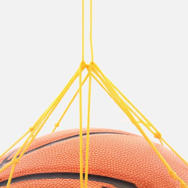 Fußball netz Tasche Nylon Fett Lagerung Einzel ball tragen tragbare Ausrüstung Outdoor-Sport Fußball Basketball Volleyball