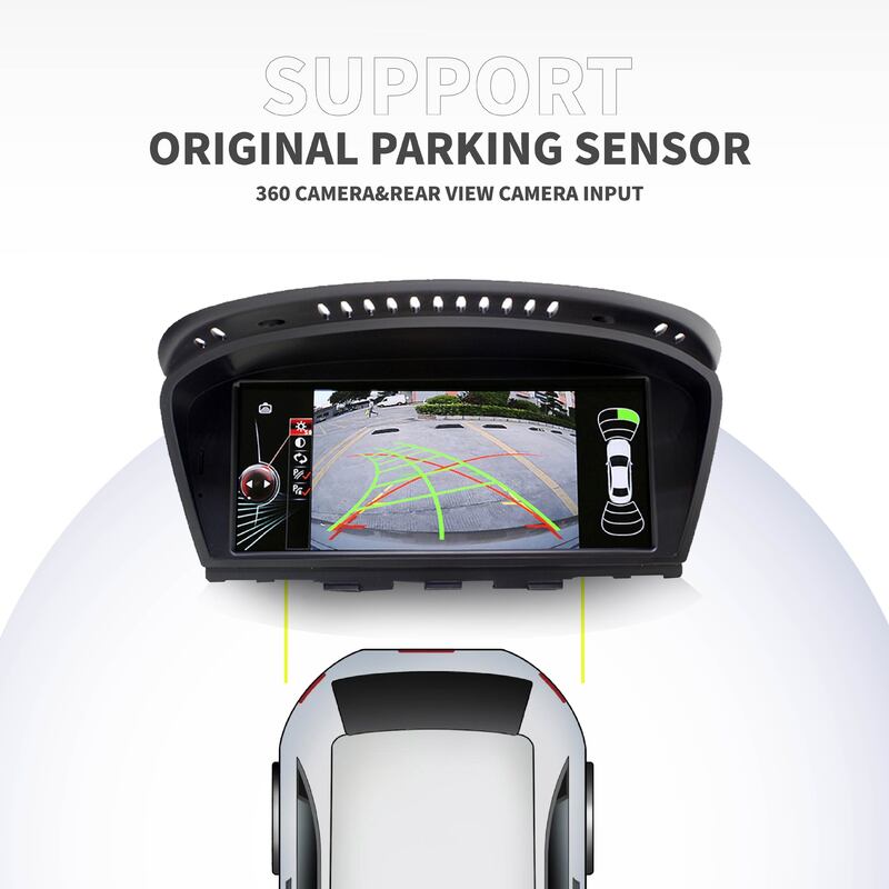 Apple ไร้สาย CarPlay แอนดรอยด์13รถยนต์มัลติมีเดียสำหรับ BMW 5 3ชุด E60 E61 E62 E63 E90 E91 E92 CCC CIC Radio GPS 4G