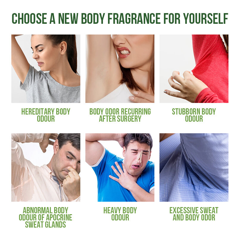 Sdotter AUQUEST 30ml Armpit Antiperspirant Spray Refreshing Deodorant Underarm Remover Armpit Odour Sweat Protection Body Perfum