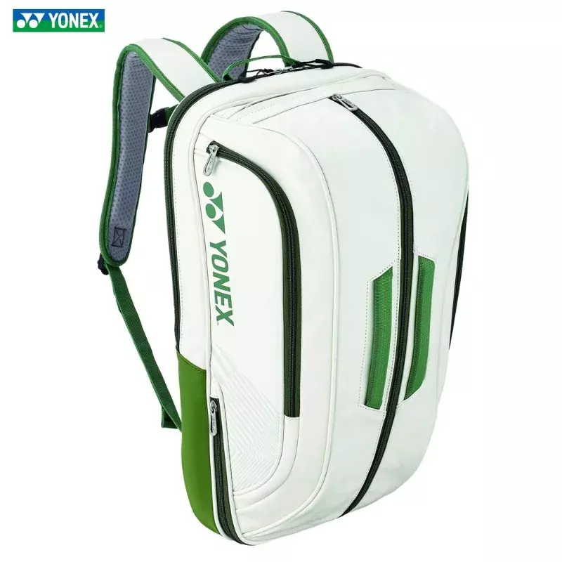YONEX-Sac à dos en cuir pour raquette de badminton, haute qualité, multifonctionnel, adapté au tennis, sport, initié, 4-6 pièces