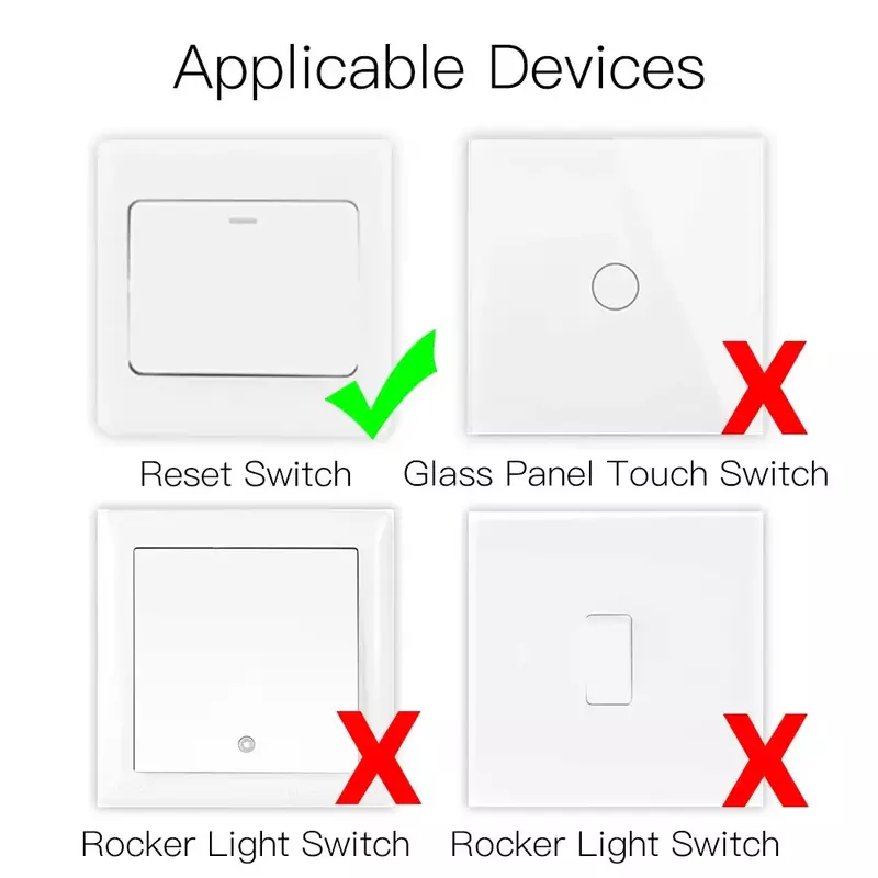 DIY-調光器付きのスマートwifi付き調光スイッチ,リモコン付き,1/2ウェイ,Alexa,Echo,Google Homeと互換性があります