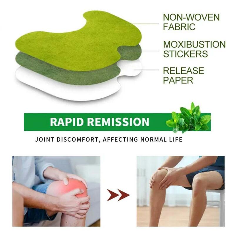 12pcs Wormwood Pain Relieving Sticker Health-Care Plast For Relieving Pain Knee Joint Lumbar Vertebrae And Cervical Vertebrae
