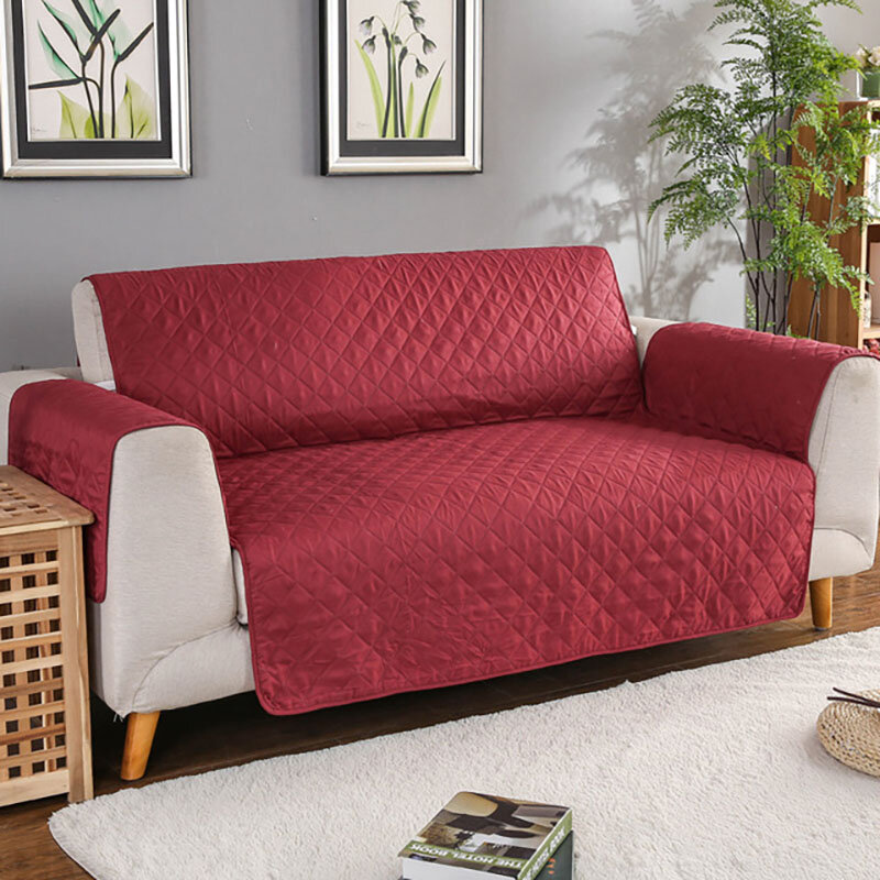 Acolchoado anti-desgaste capas de sofá para cães animais de estimação crianças anti-slip sofá reclinável slipcovers poltrona protetor de móveis 1/2/3 lugares