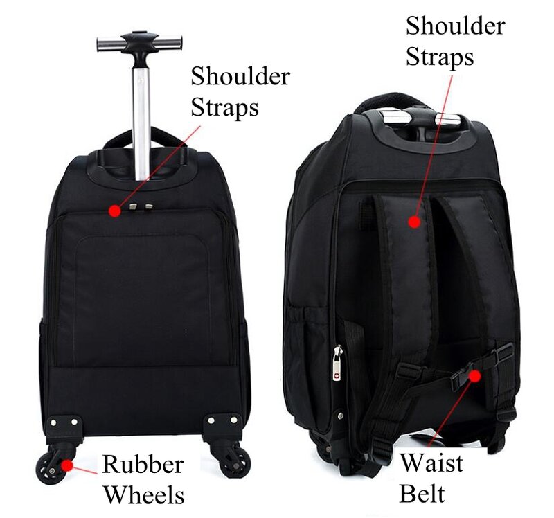 Männer Reisegepäck Trolley Tasche Männer reisen Roll gepäck Koffer Männer tragen Handgepäck Reisewagen Taschen 20 Zoll Kabine