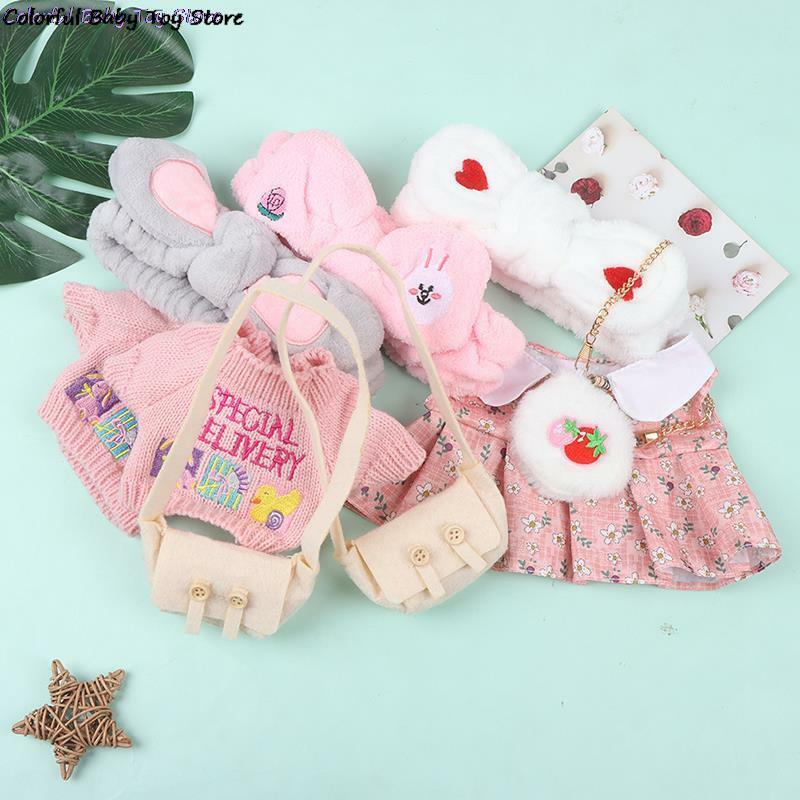 Vêtements mignons en forme de canard et petit ours pour enfant, accessoires de poupée en peluche, jouets, cadeaux d'anniversaire, 30 cm