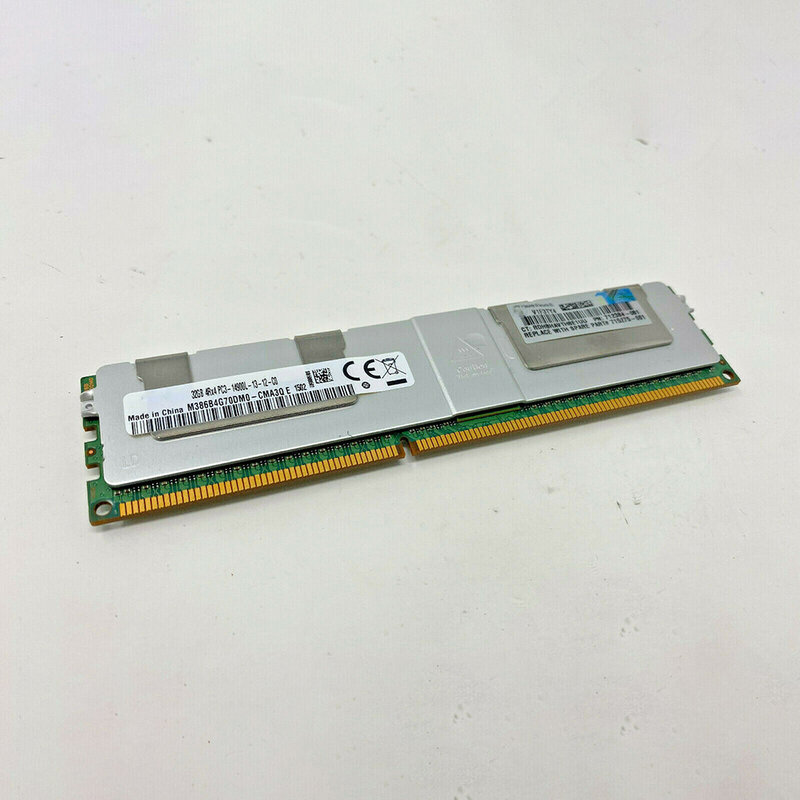 Memória de servidor totalmente testada, HP 708643-B21 712384-081 715275-001 32G DDR3 1866 PC3-14900L ECC REG LRDIMM, 1PC
