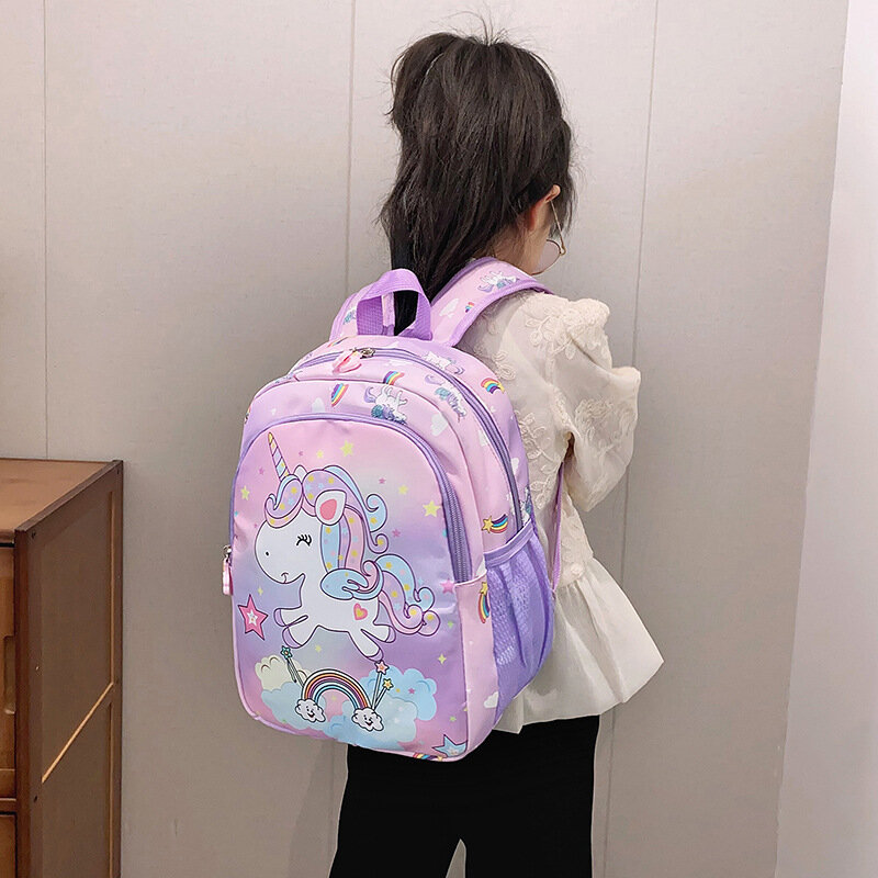 Tas punggung anak perempuan, ransel kartun Unicorn untuk anak perempuan, tas punggung kartun bayi, tas sekolah balita, tas ibu anak-anak untuk anak perempuan