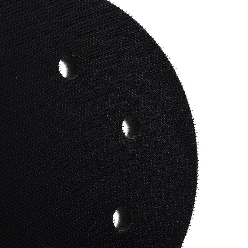 Almohadilla de interfaz suave de 6 pulgadas, 150mm, 6 agujeros, gancho de bucle, disco de lijado, almohadilla de cojín de esponja de interfaz para almohadilla de respaldo