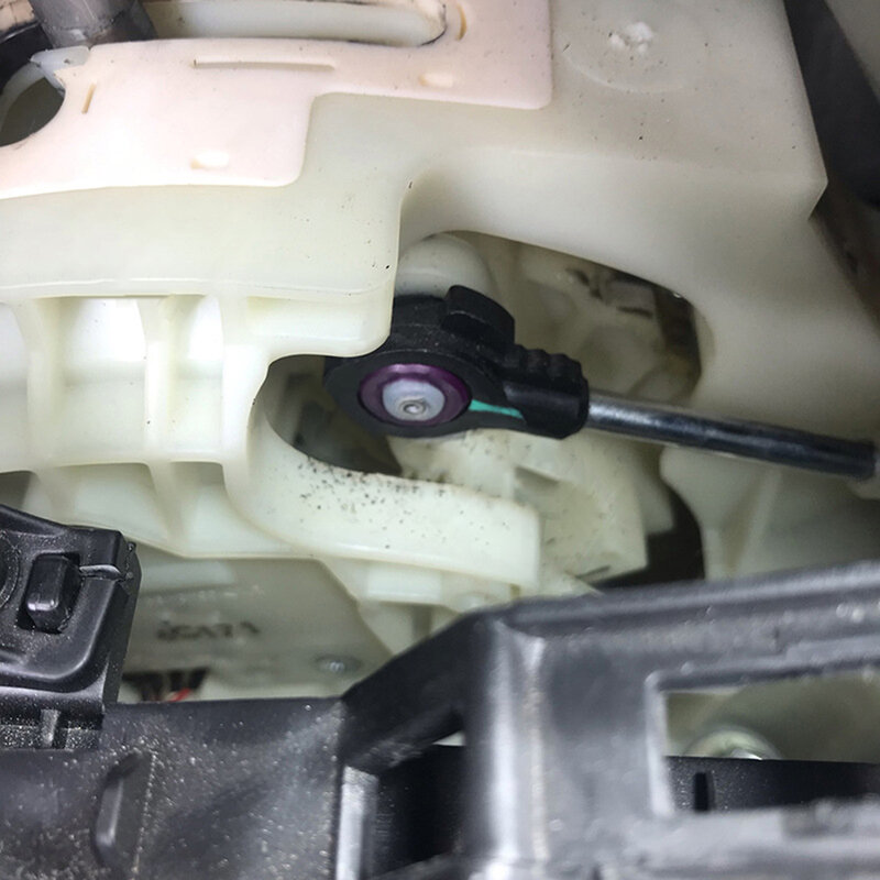 Juego de manguito de buje de enlace de Cable de palanca de cambios para Toyota, Hyundai y Kia, Kit de reparación de ojal de ambos extremos, pieza de goma, 1 Juego