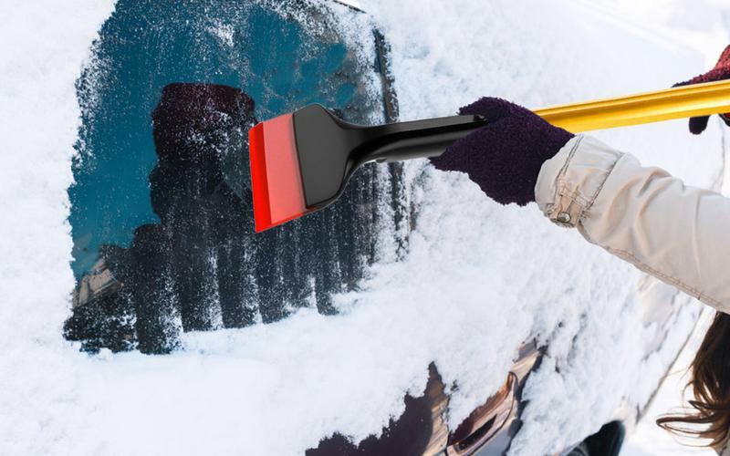 Auto Schaber für Schnee räumung Fenster Glas Mikrowelle Enteisung Anti-Eis-Instrument Schnee räumer Reiniger Werkzeug Autozubehör