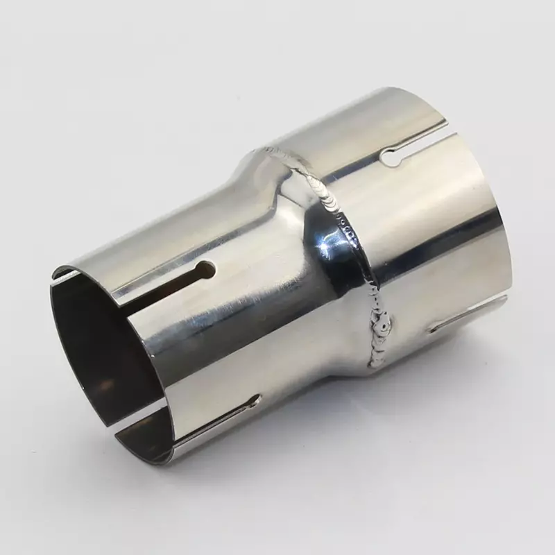 Tubo del tubo del connettore del riduttore di scarico Standard in acciaio inossidabile universale per auto 63mm di diametro esterno 73/76/79mm