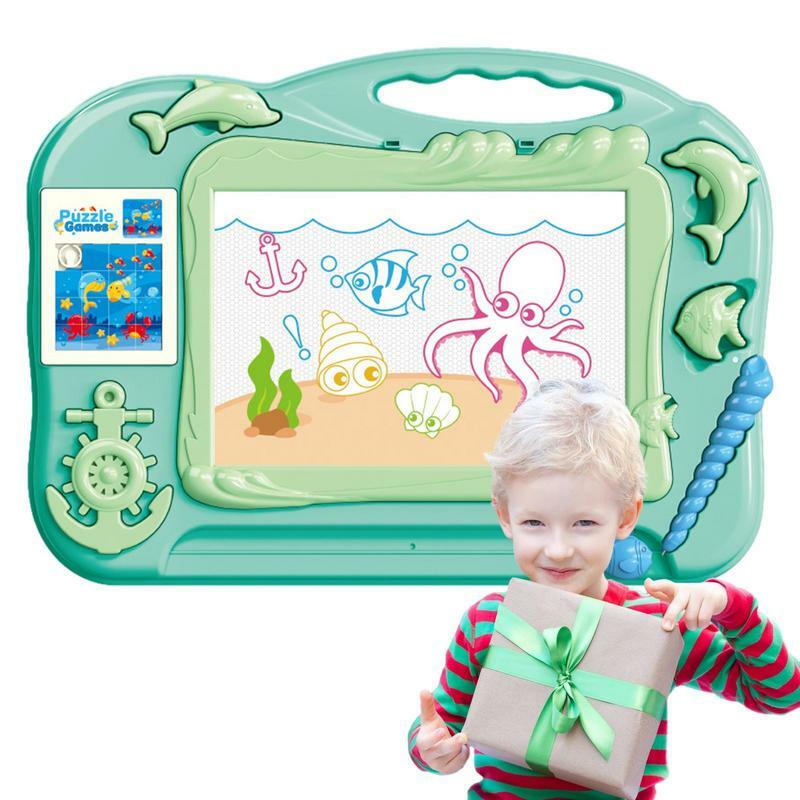 Magnetic Writing Board For Kids Writing Painting Erasable Sketch Pad Safe Educational Learning Painting Pad Sketch Pad For