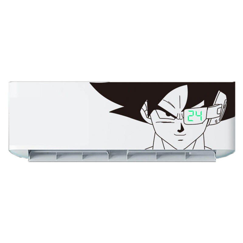 Dragon Ball Car Sticker Vegeta Cartoon Anime Air Conditioning Sticker Paper Decoration Cool Waterproof and Sunscreen Toy