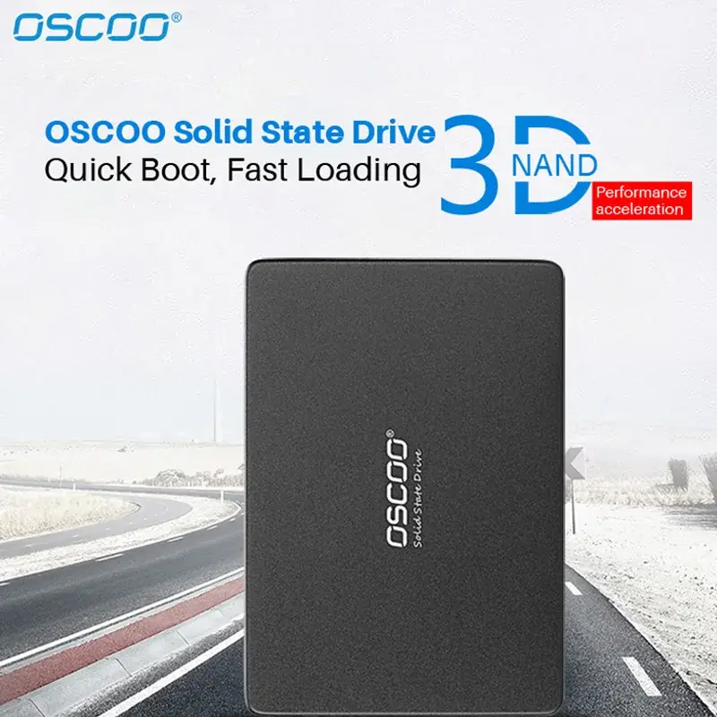 OSCOO-Unidade Interna de Estado Sólido, SSD SATA3, Disco Rígido para Desktop e Laptop, 120GB, 240GB, Preço de Atacado