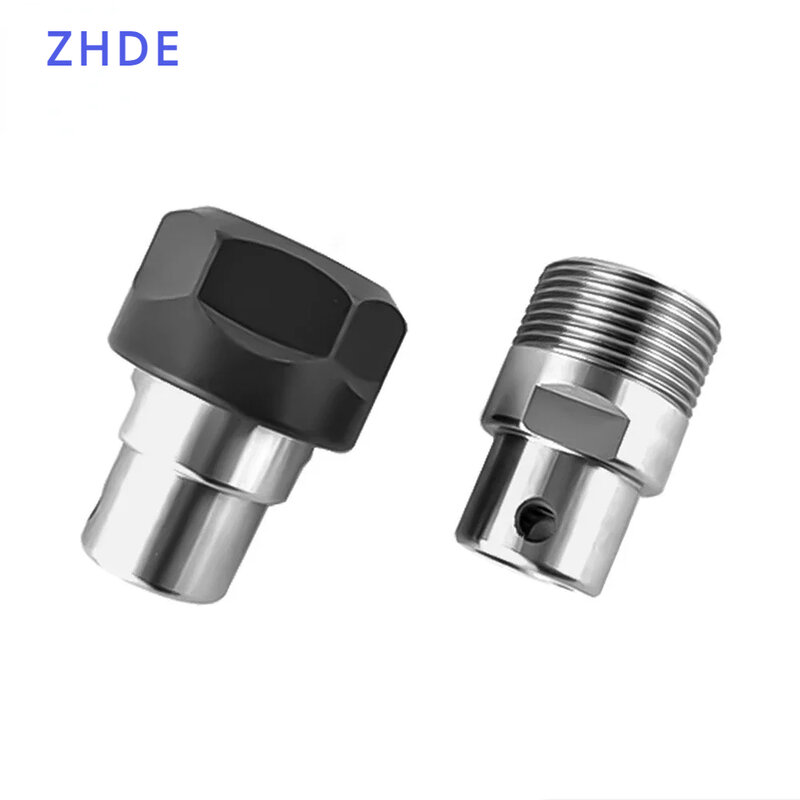 ZHDE-Outil de filetage ER16 ER20 ER25, machine de gravure de poteau, mandrin de perceuse, porte-outil ER, arbre de moteur de filetage de broche de moteur