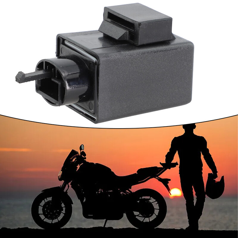 Intermitente LED Universal para motocicleta, 2 pines, 12V, relé electrónico, intermitente de señal de giro, relé de Flash de luz ajustable