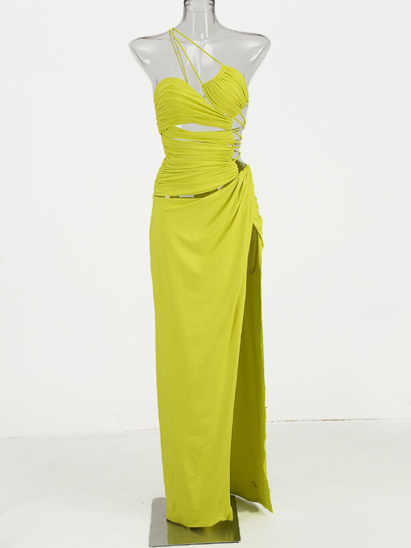 럭셔리 이브닝 드레스, 2024 여름 무도회 가운, 녹색 생일 원피스, 섹시한 붕대, 우아한 가운, 패션 파티 여성 의상