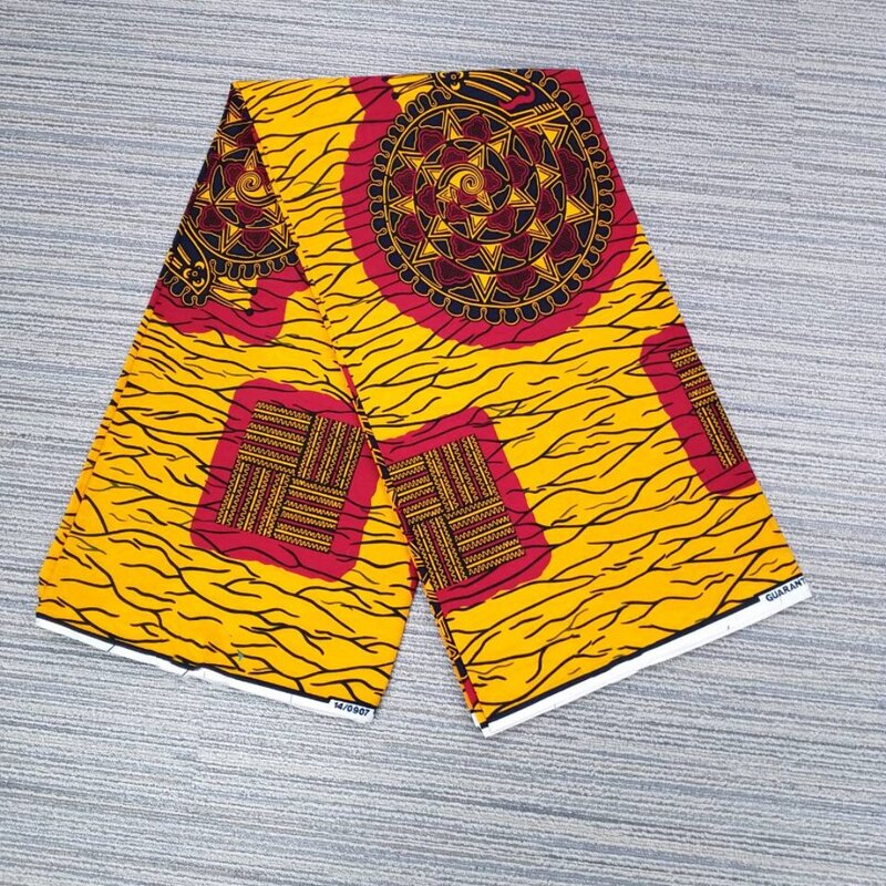 Holande-cera tecido africano para fazer o vestido de casamento, 100% algodão tanga, qualidade superior, novo design, T7, 2023