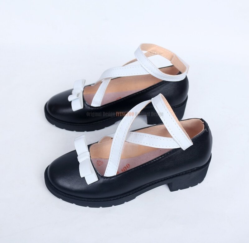 Туфли для косплея «Danganronpa Kirumi Tojo», обувь для косплея «Danganronpa V3: Killing Harmony», черные ботинки на заказ