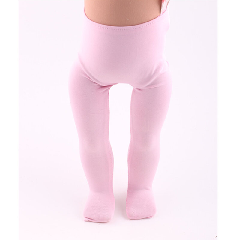 Одежда для куклы, леггинсы, штаны для йоги, аксессуары, подходит для кукол американской девочки 18 дюймов и кукол для новорожденных 43 см, одежда нашего поколения, 1 комплект