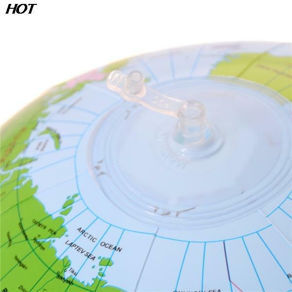 ¡Oferta! Globo inflable educativo temprano de 40CM, mapa del mundo de la tierra, globo de juguete, pelota de playa
