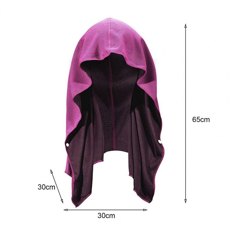 Hooded Outdoor Cooling Towel Fitness Sports Gym Running Quick Dry Cooling Towel Sweat Absorption Towel Fast Drying Swim Towels