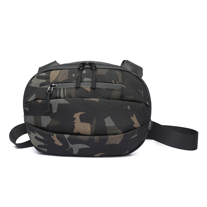 Кошелек OZUKO, мужская сумка на плечо, водонепроницаемые мужские сумки-мессенджеры, модная сумка через плечо для подросткового стандарта, дорожная сумка