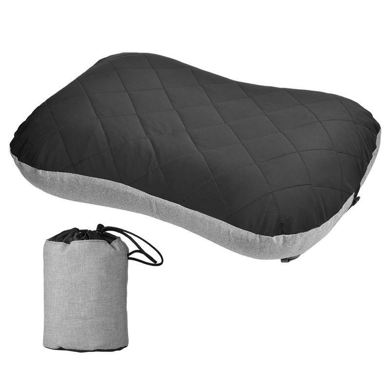 휴대용 초경량 TPU 캠핑 베개, 편리한 야외 캠핑 여행 낮잠 공기 베개