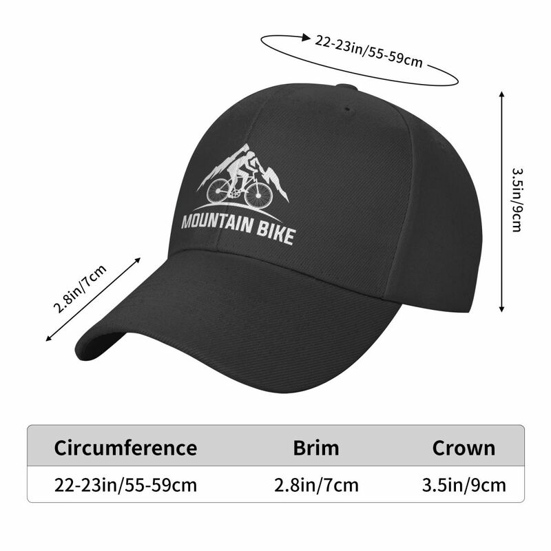 Personalized Mountain Bike Baseball Cap Men Women Breathable MTB Bicycle Cyclist Ride Dad Hat Sports Snapback Hats