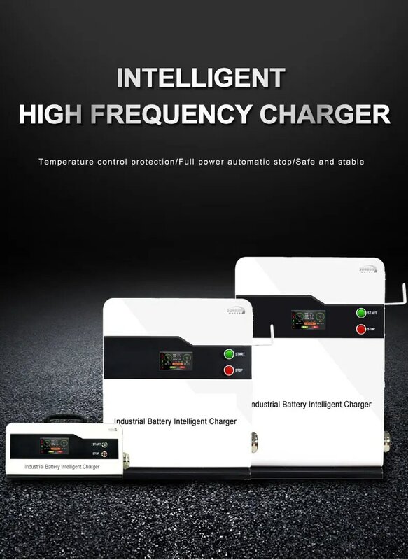 鉛蓄電池充電器,12kW,24V DC,200A,調整可能,LiFePo4用