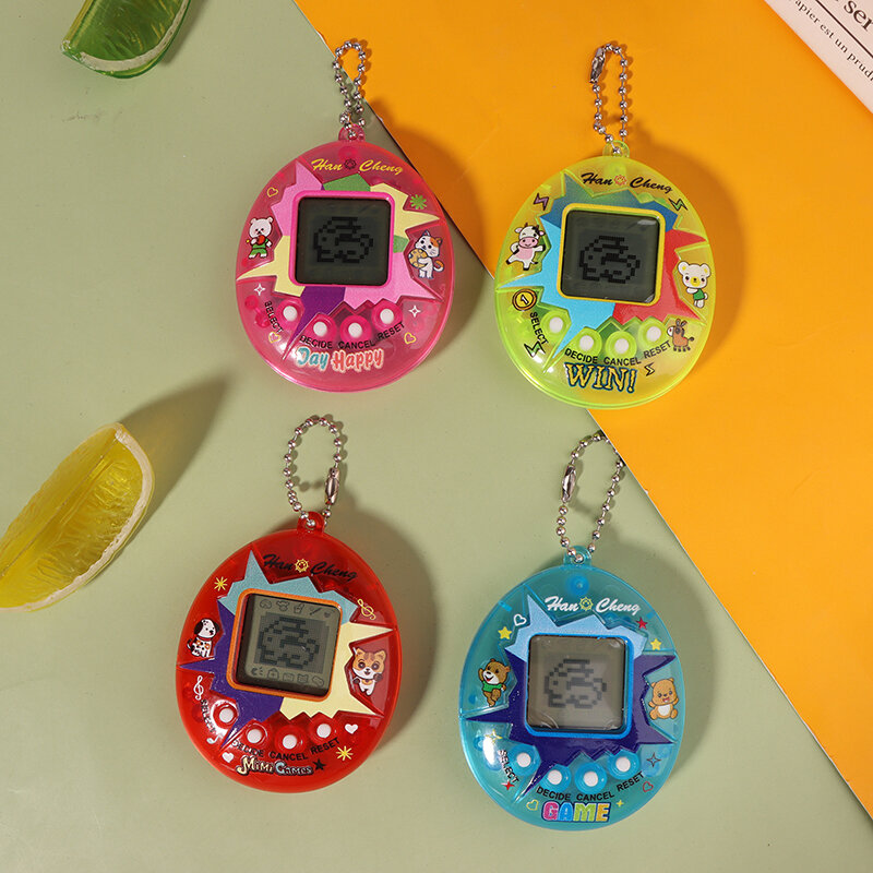 Mode 90er Jahre nostalgische Tamagotchi elektronische Haustiere Geschenk pädagogische lustige virtuelle Cyber-Haustier Spielzeug
