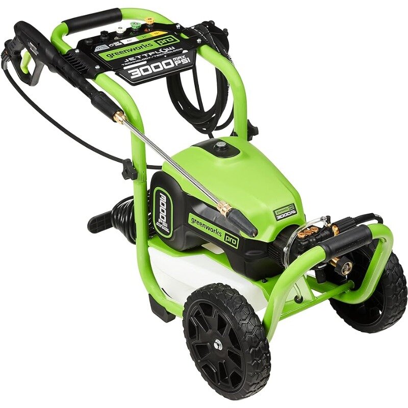 Electric Pressure   Greenworks 3000 PSI (1.1 GPM) TruBrushless