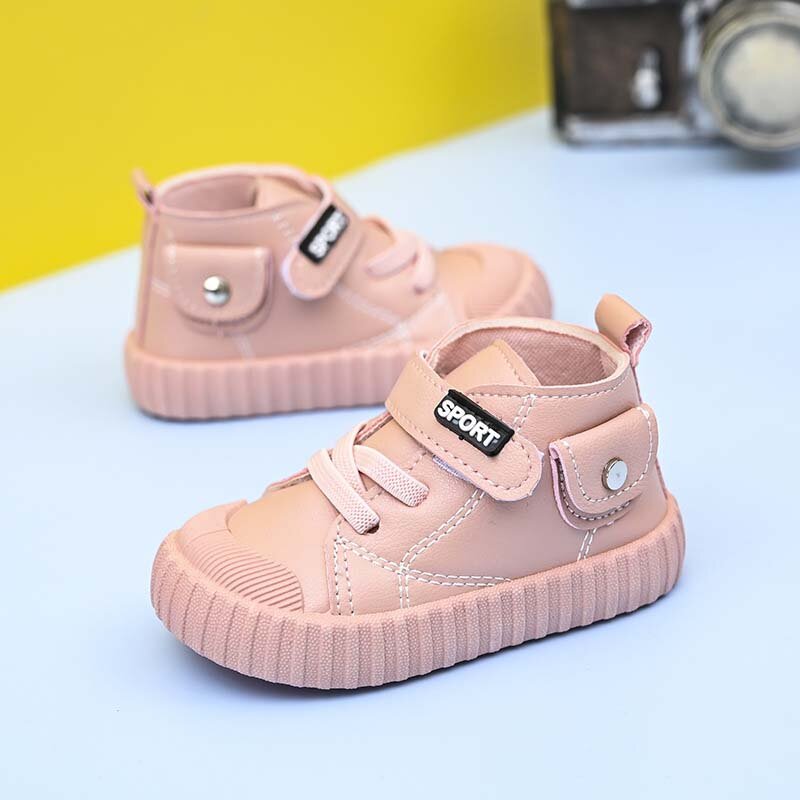 Zapatos antideslizantes para bebés y niñas, zapatillas deportivas informales para primeros pasos, a la moda