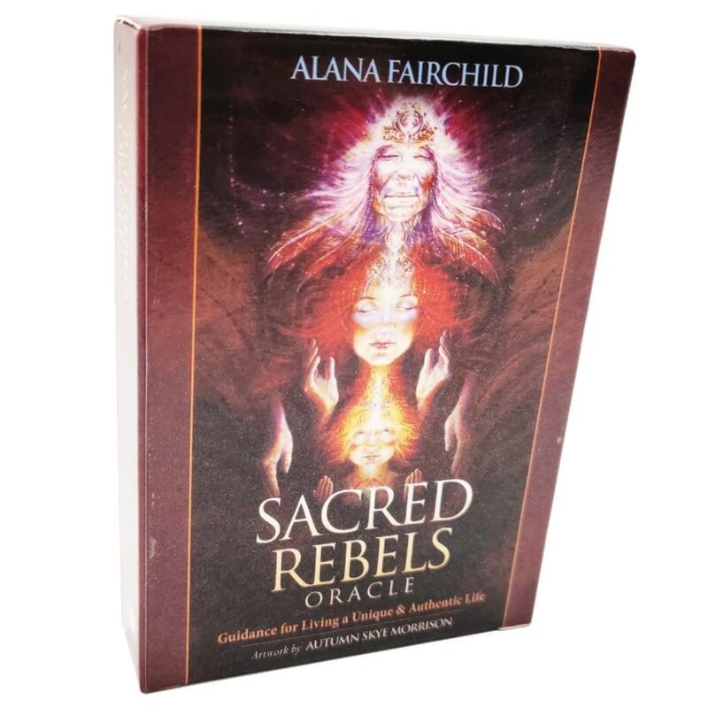Sacred Rebels Oracle 45pcs English Card Deck Divination Game Digital Guidebook