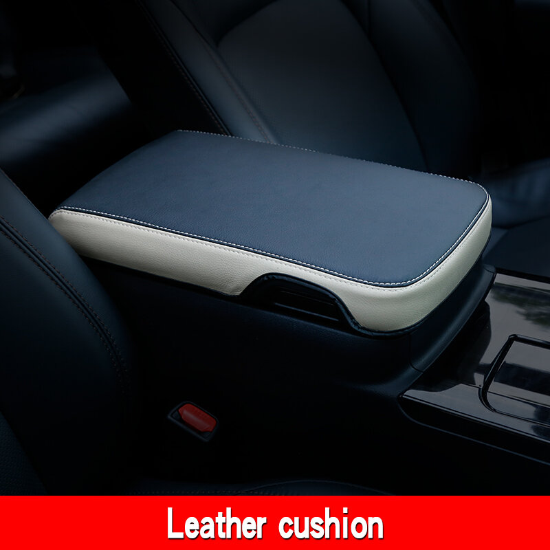 Juste de protection en cuir pour accoudoir central, housse de coussin anti-poussière, boîte de couronne, accessoires intérieurs, adaptée à la série Toyota 210