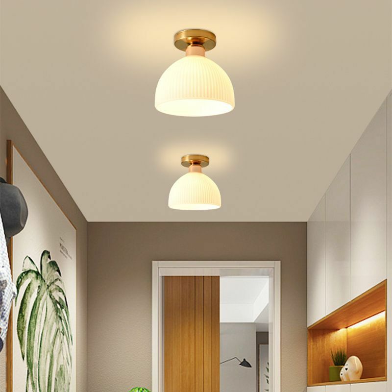 Креативная простая современная хрустальная лампа для прихожей, балкона, спальни