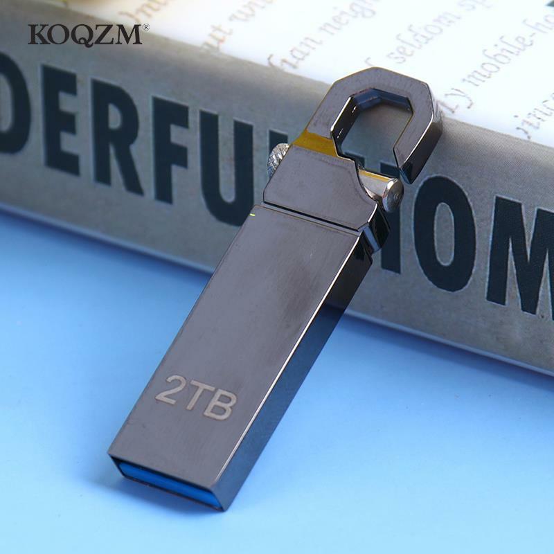 Chiavetta USB 3.0 ad alta velocità in metallo 2TB U Disk memoria esterna Memory Stick